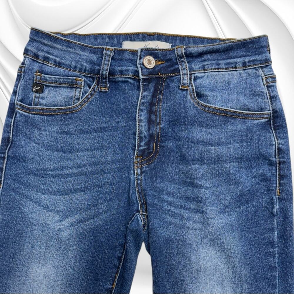KANCAN Women’s 5/26 ESTILO Skinny Blue Jeans